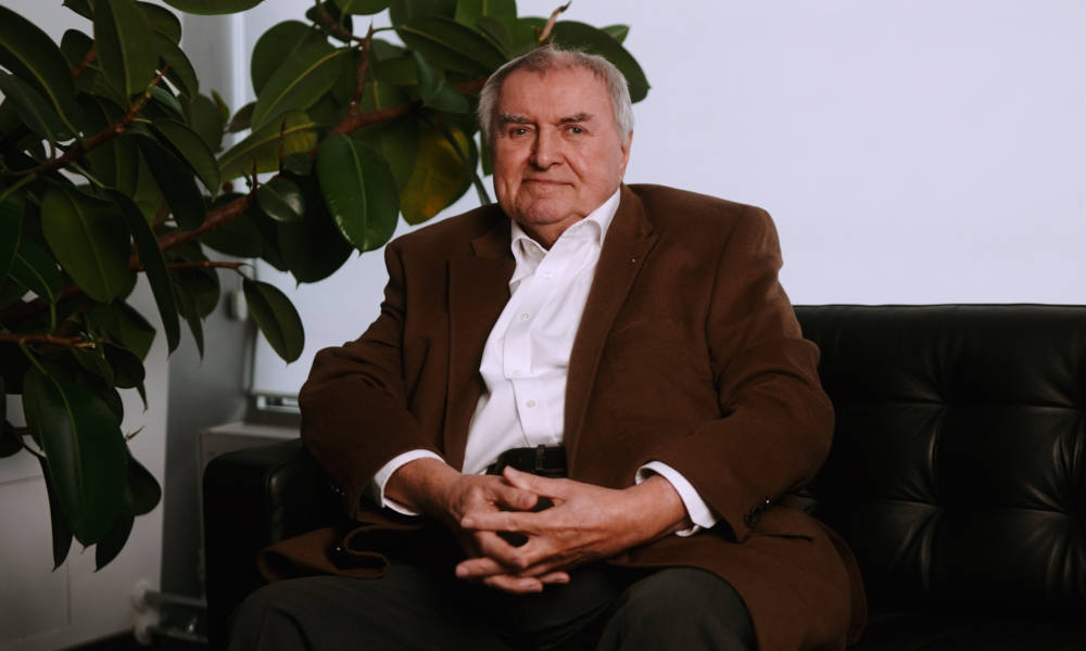 Portrait: Karl Grünberger, first Managing Director of A-Trust