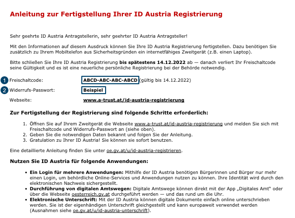 ID Austria Ausdruck