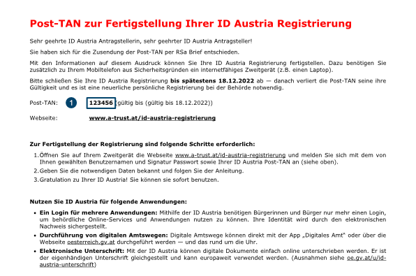 ID Austria Ausdruck